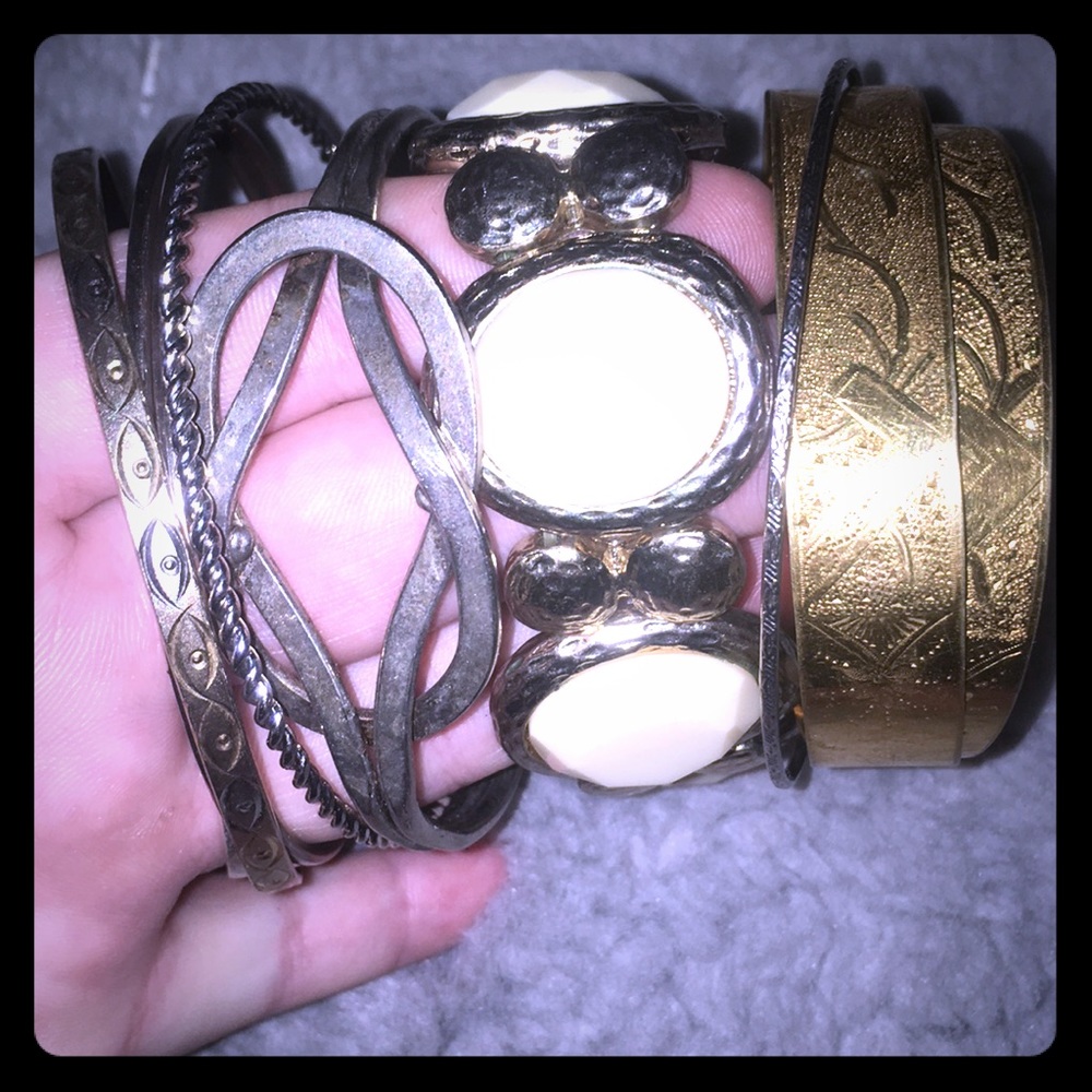 Assorted bracelets